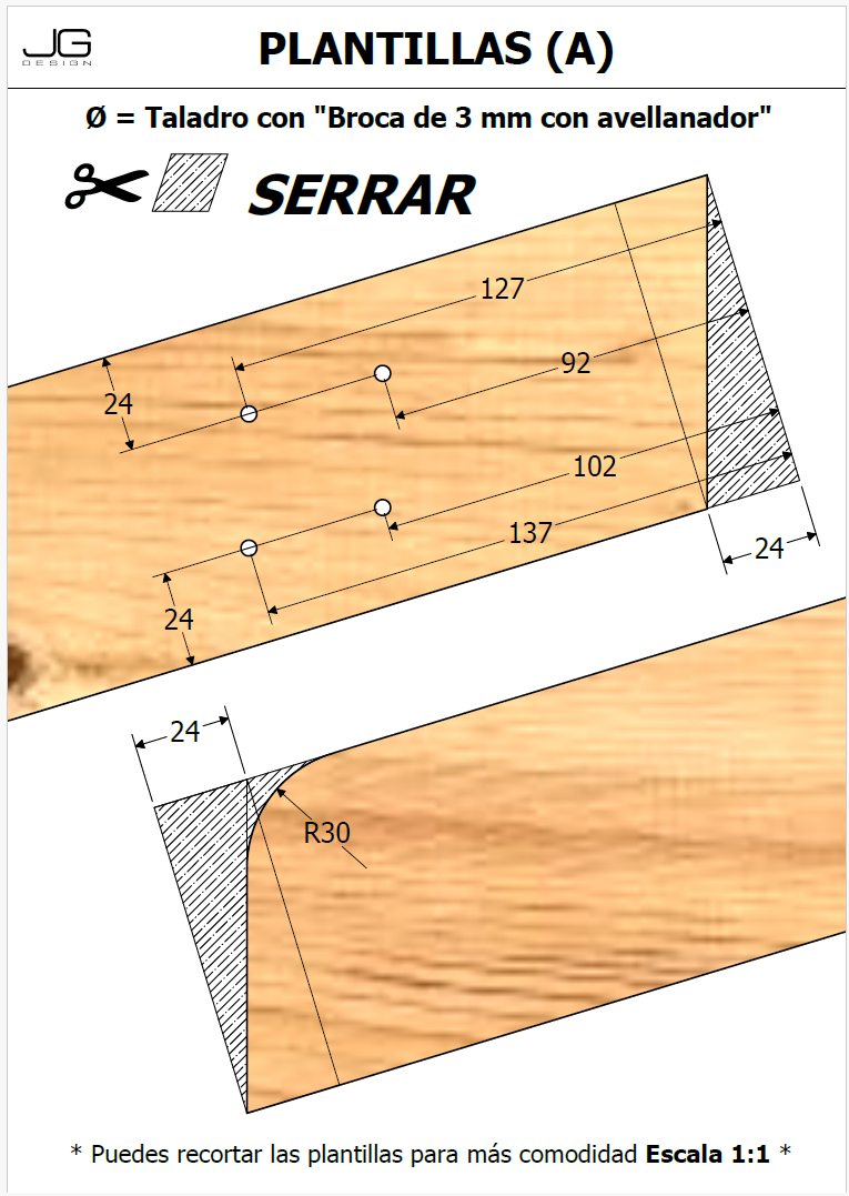 Planos para Silla de Jardín